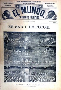 3 El Mundo  11 nov. 1894. Portada