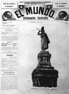 5 El Mundo  25 nov. 1894 Portada
