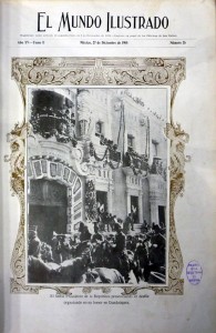 26 El Mundo Ilus 27 dic. 1908 Portada Díaz en Guadalajara_716x1100
