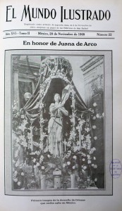 44 El Mundo Ilus 28 nov. 1909 Portada int. Juana de Arco_597x1034