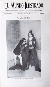 16 El Mundo Ilus 19 febrero 1911 Portada int. teatro italiano