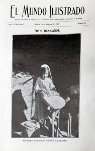 36 El Mundo Ilus 29 oct. 1911 Portada int. Tipos mexicanos