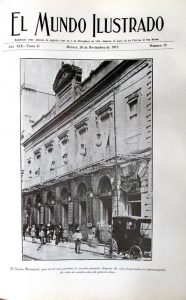 39 El Mundo Ilus 10 nov. 1912 Portada int. Teatro Principal