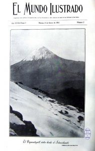 4 El Mundo Ilus 8 enero 1911 Portada interna Iztacihuatl