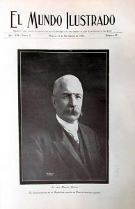41 El Mundo Ilus 17 nov. 1912 Portada int. Ramón Corral Clarke