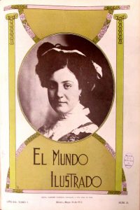 41 El Mundo Ilus 26 mayo 1912 Portada ext. Carmen Padilla Gedovius