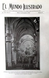 47 El Mundo Ilus 8 dic. 1912 Portadfa int. catedral Guadalajara