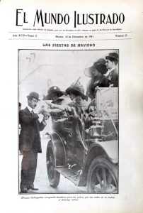 54 El Mundo Ilus 31 dic. 1911 Portada int. Fiestas de Navidad