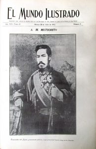 8 El Mundo Ilus 28 jul 1912 Portada int. Emp. Mutsohito